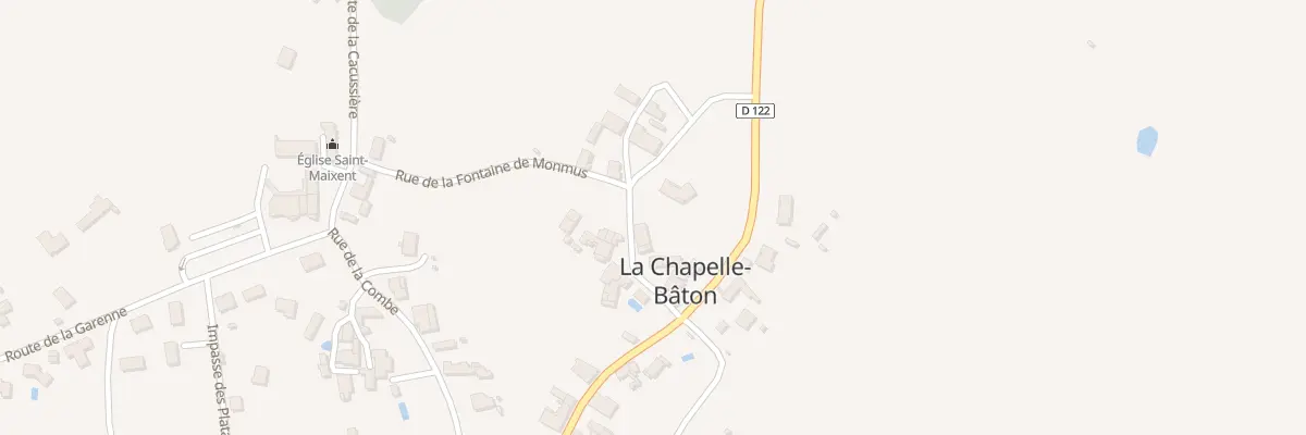 Plan du 5028 Rue de la Séguinière à La Chapelle-Bâton