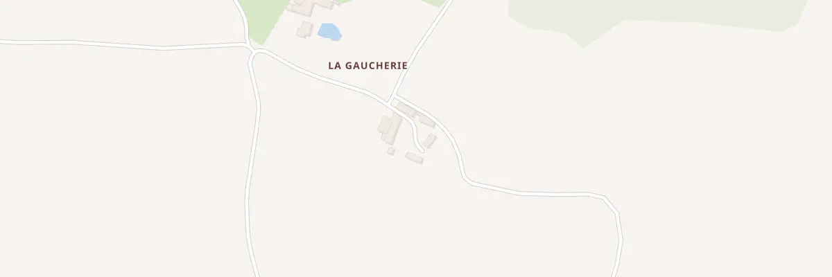 Plan du 5002 La Gaucherie à Coulonges-Thouarsais
