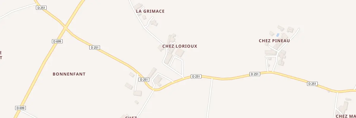 Plan du 5081 Lorioux à Arthenac