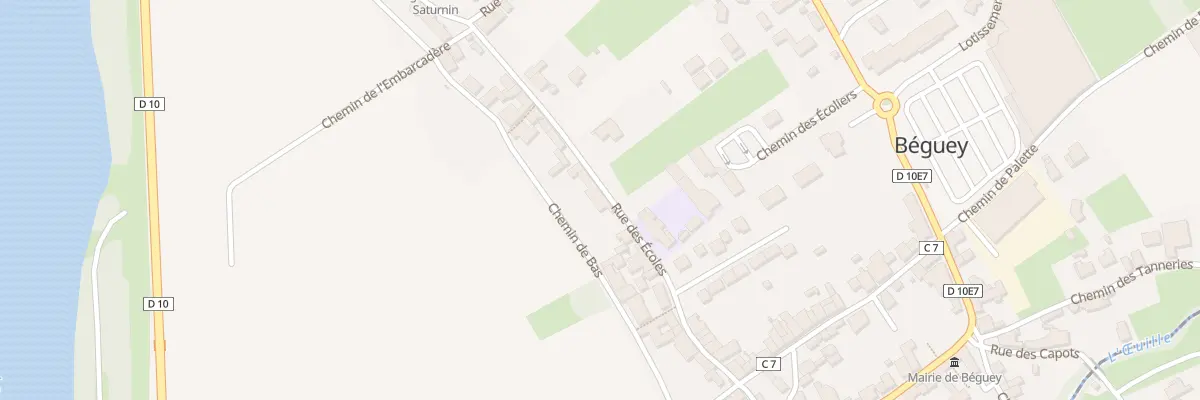 Plan du 31 Rue des Ecoles à Béguey