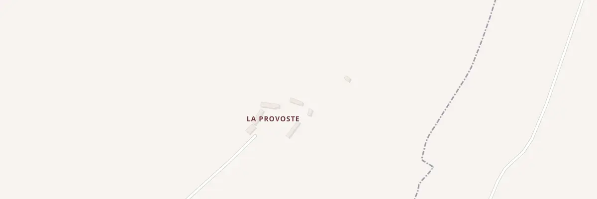 Plan du 1 La Provosté à Lignou