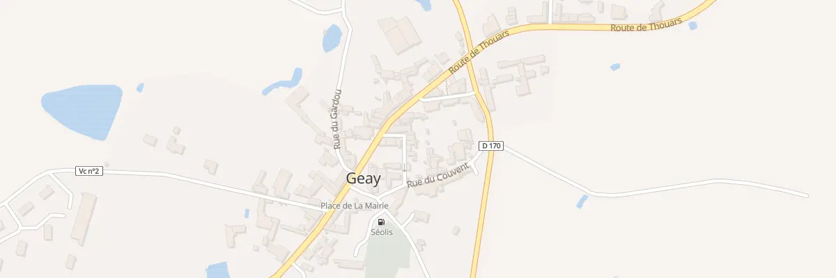 Plan du 3 Rue du Centre à Geay