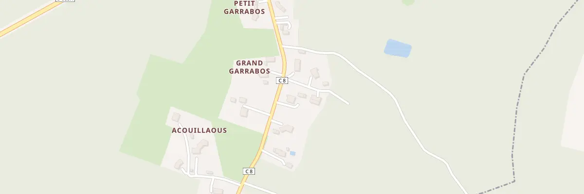 Plan du 427 Rte de Sainte-Foy à Pouydesseaux