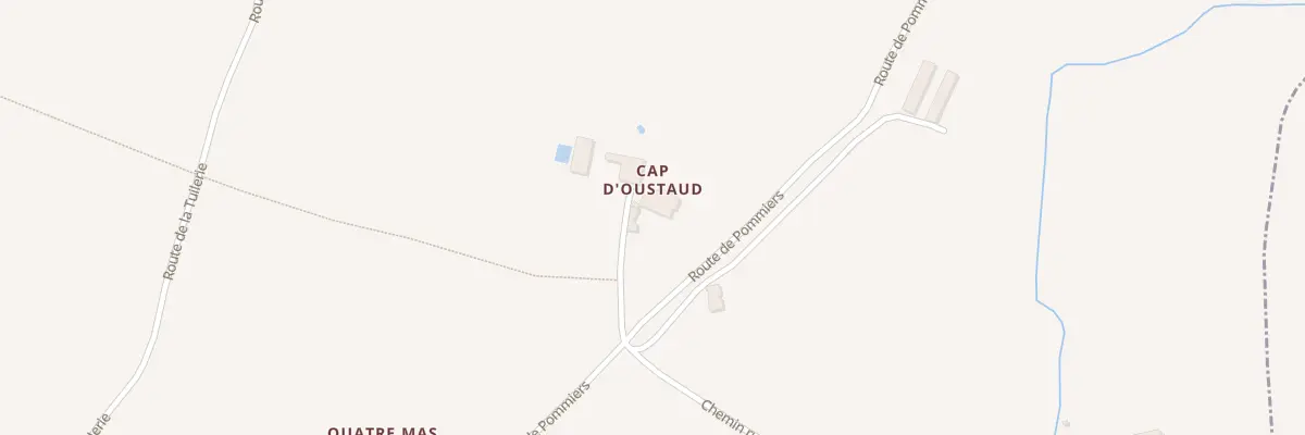 Plan du 40 Cap d’Oustaud à Vérac