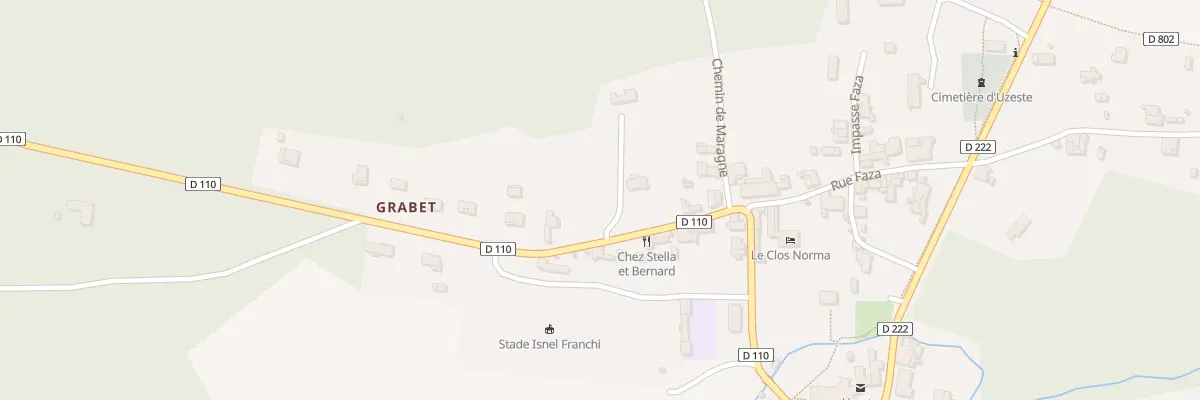 Plan du 16 Rte de Villandraut à Uzeste