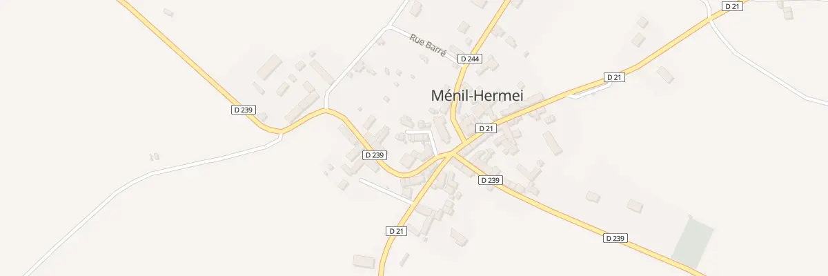 Plan du 2 Cour Vacquet à Ménil-Hermei