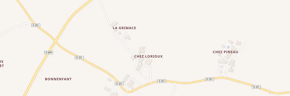 Plan du 5082 Lorioux à Arthenac