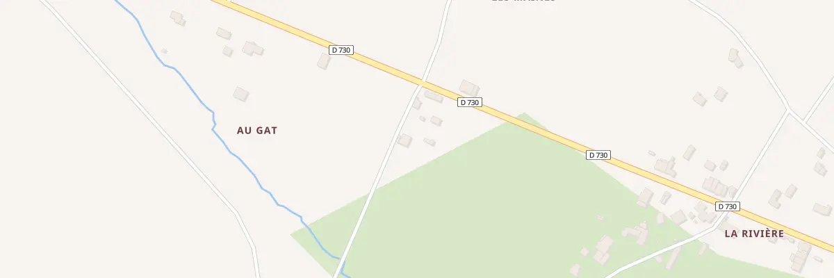 Plan du 3 Vc 7 au Gat à Chepniers