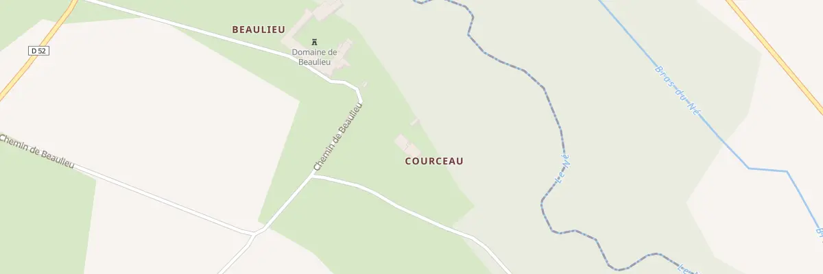 Plan du 5 Che de Courceau à Germignac