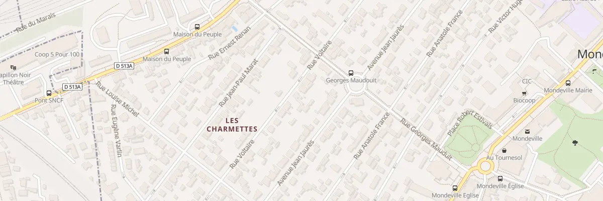 Plan du 37 Rue Voltaire à Mondeville