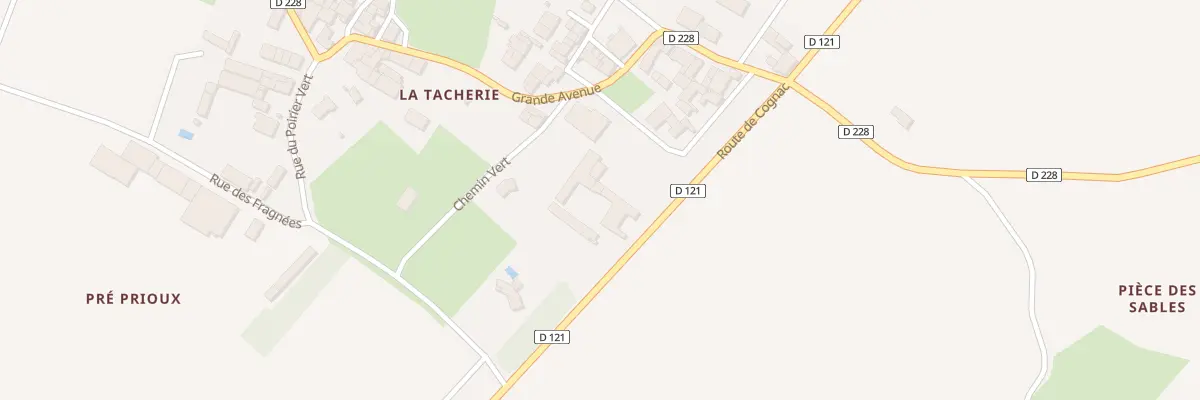 Plan du 32 Rte de Cognac à Mons
