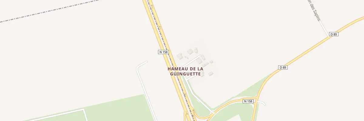 Plan du 8 Hameau de la Guinguette à Castine-en-Plaine