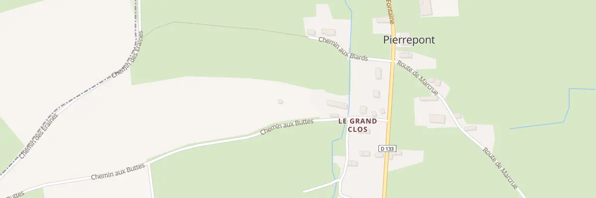 Plan du 5011 Le Bourg à Pierrepont