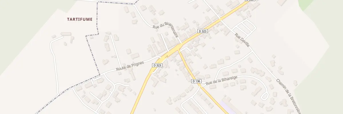 Plan du 33 Rue Nationale à La Chapelle-Saint-Laud