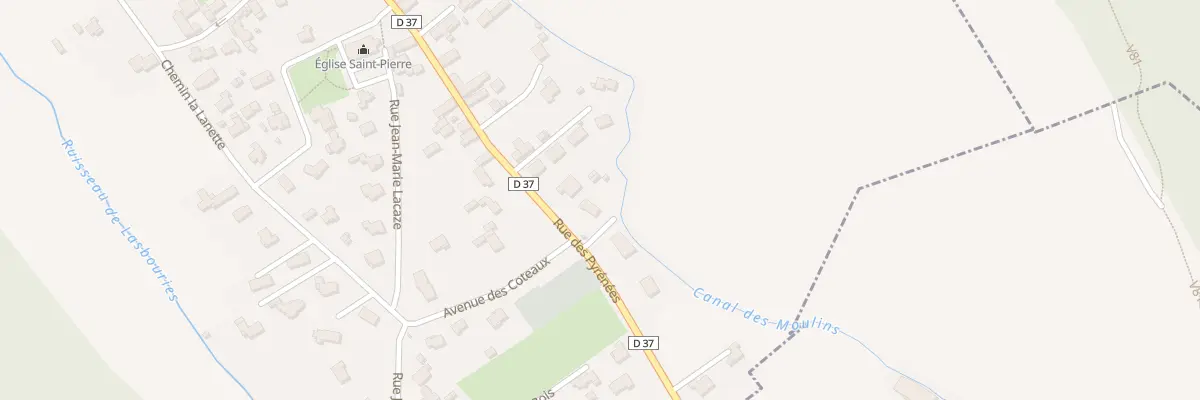 Plan du 5448 Imp Artiguelongue à Rontignon