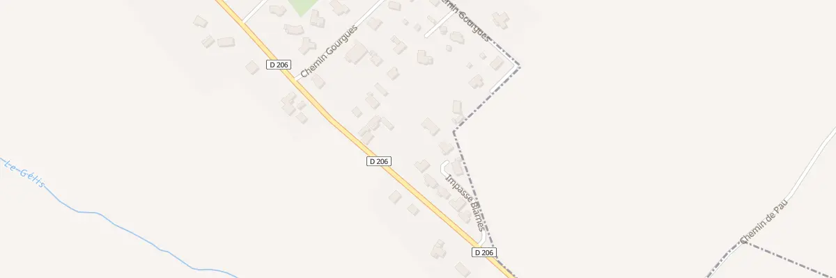 Plan du 93 Rte de Morlaas à Navailles-Angos