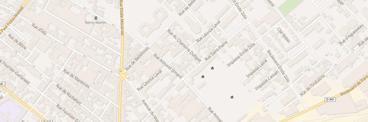 Plan du 37 Rue Léonce Laval à Cognac