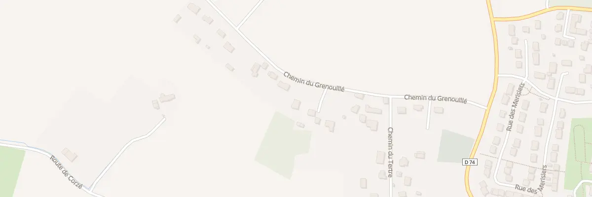 Plan du 317 Che du Grenouille à Loire-Authion