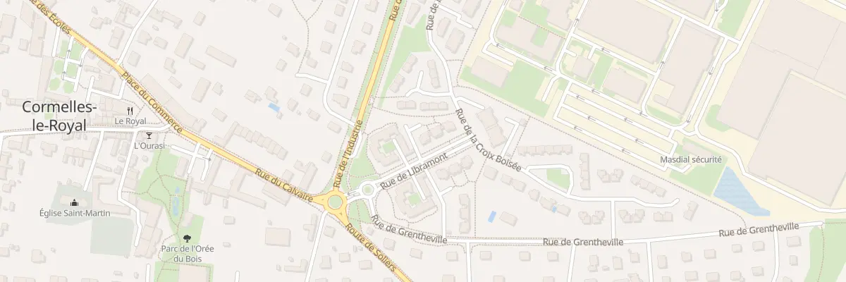 Plan du 19 Rue de Libramont à Cormelles-le-Royal