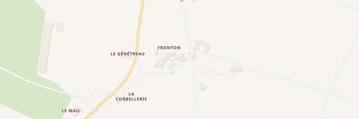 Plan du 5122 Fronton à La Chapelle-Bâton