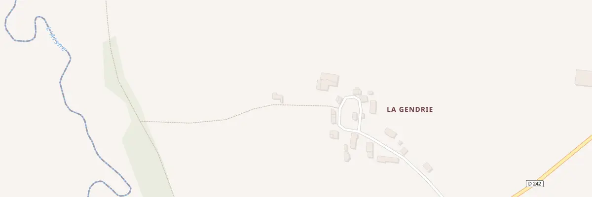 Plan du 390 La Gendrie à Saint-Aignan-de-Couptrain