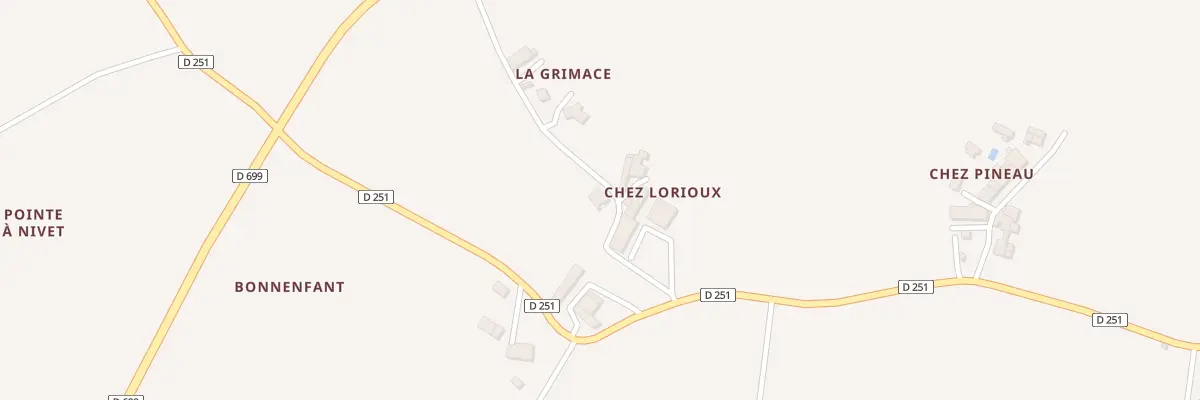 Plan du 5084 Lorioux à Arthenac