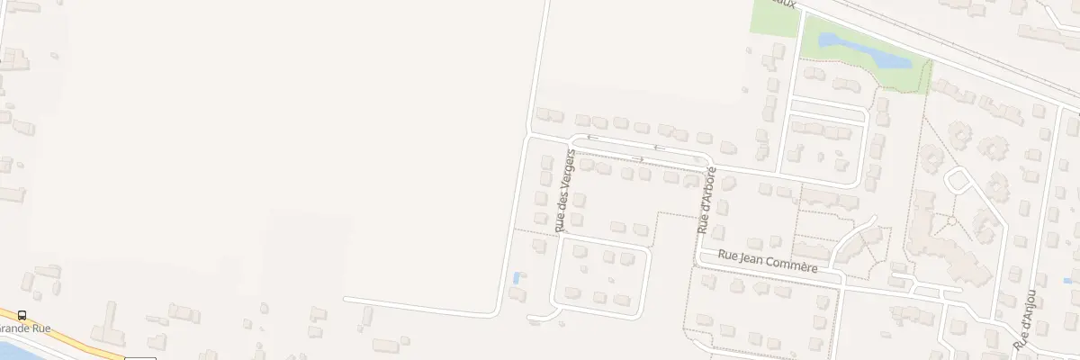Plan du 4 Rue des Vergers à Loire-Authion