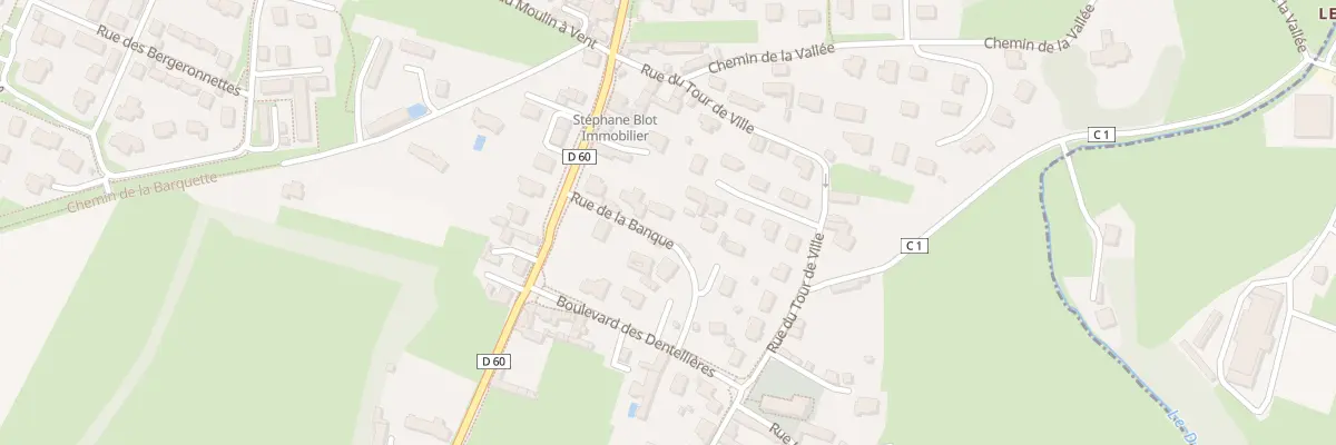 Plan du 7 Rue de la Banque à Biéville-Beuville