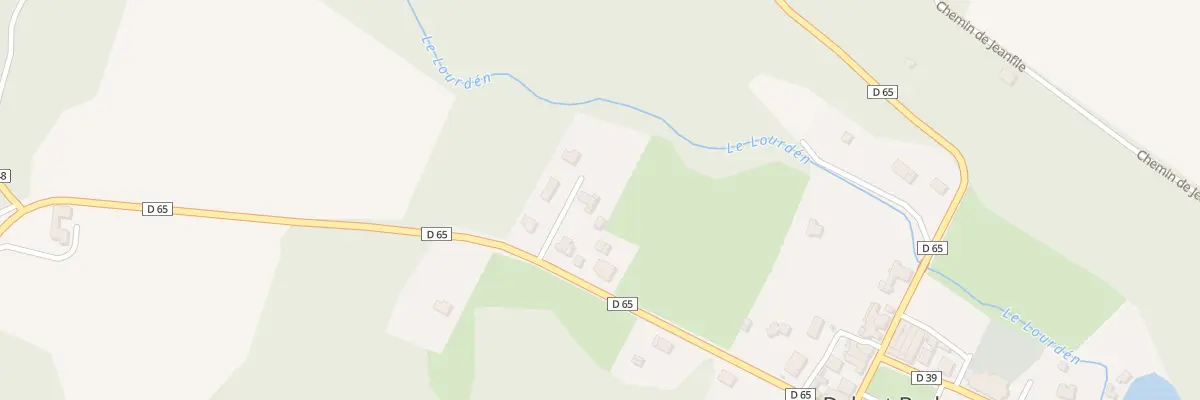 Plan du 340 Rte d’Eugénie à Duhort-Bachen