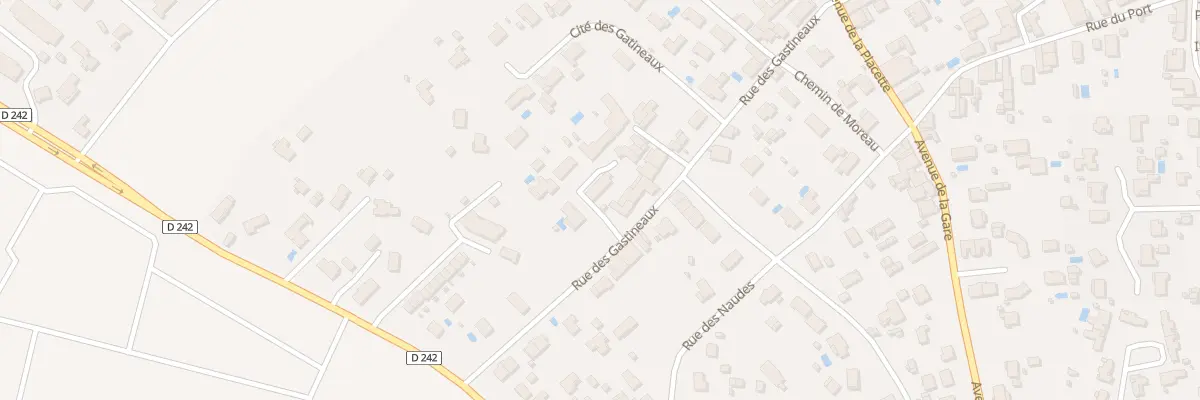 Plan du 38 Rue des Gastineaux à Vayres