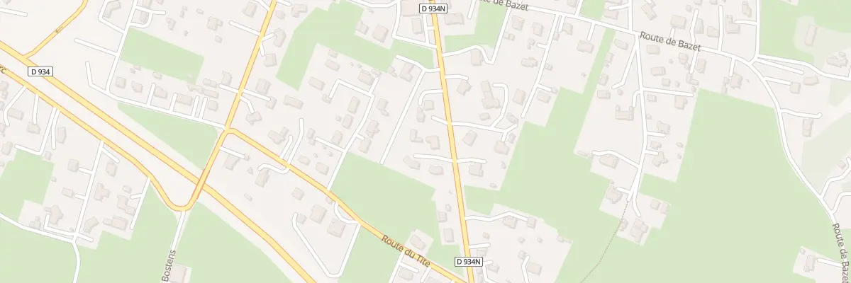 Plan du 712 Rte de Pau à Sarbazan