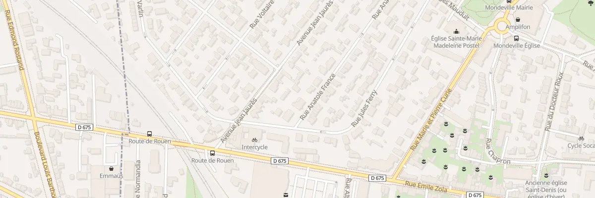 Plan du 82 Rue Anatole France à Mondeville
