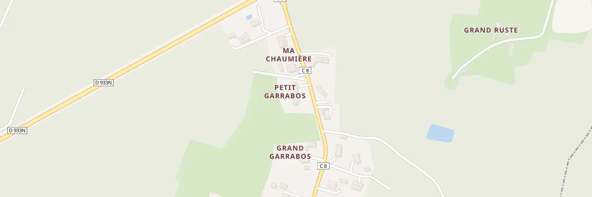 Plan du 210 Rte de Sainte-Foy à Pouydesseaux