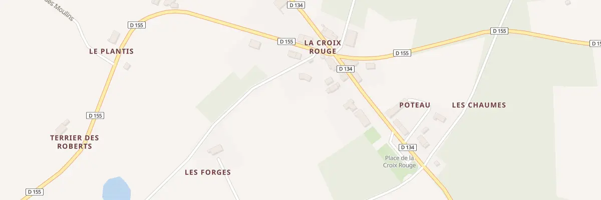 Plan du 5119 La Croix Rouge Ouest à Sousmoulins