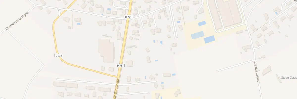 Plan du 73 Av de Barbezieux à Châteaubernard