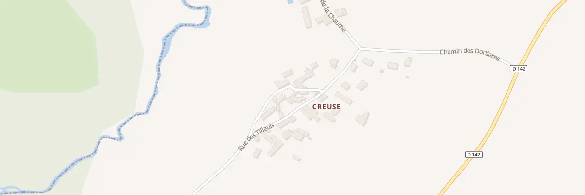 Plan du 16 Rue des Tilleuls Creuse à La Crèche