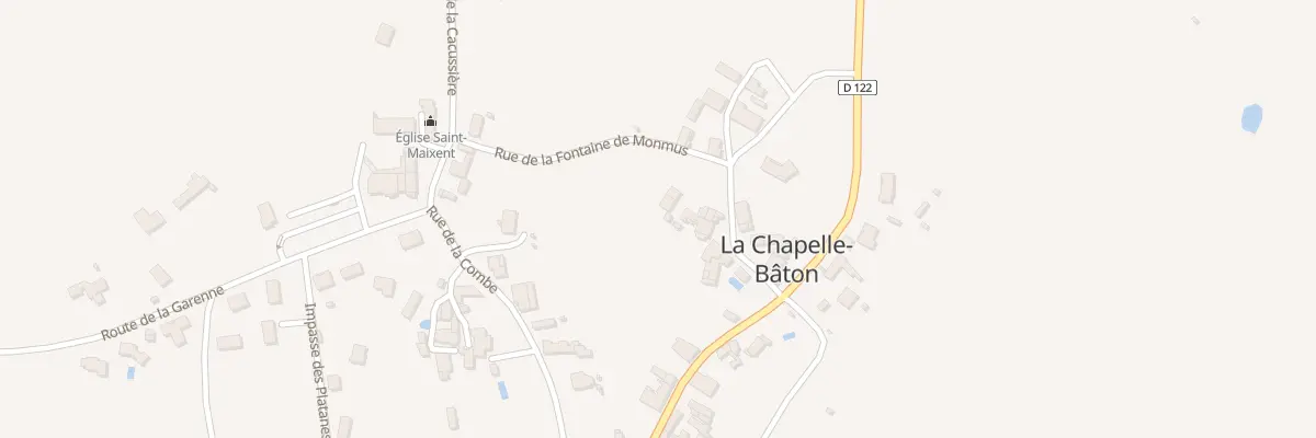 Plan du 5030 Rue de la Séguinière à La Chapelle-Bâton