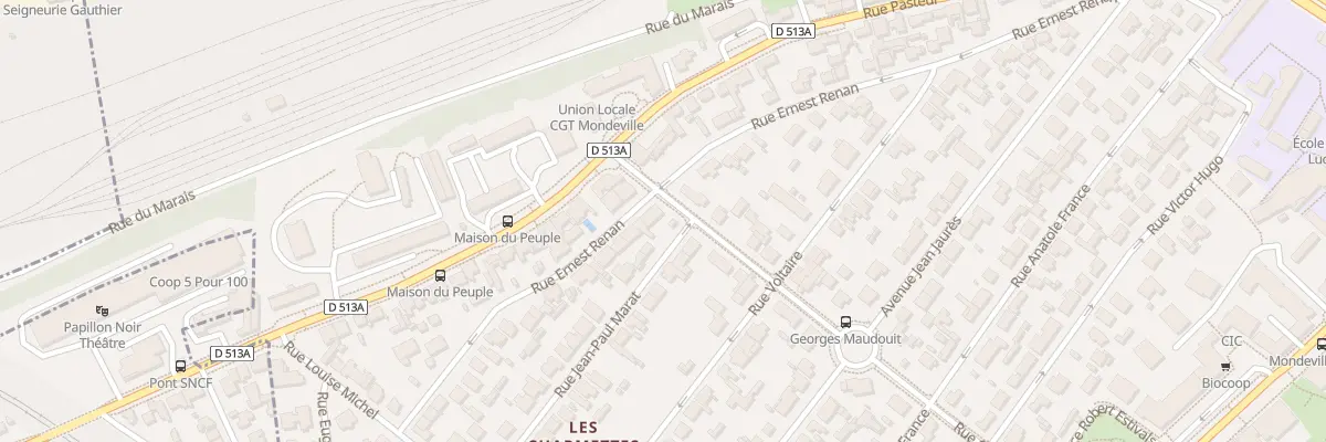 Plan du 37 Rue Ernest Renan à Mondeville