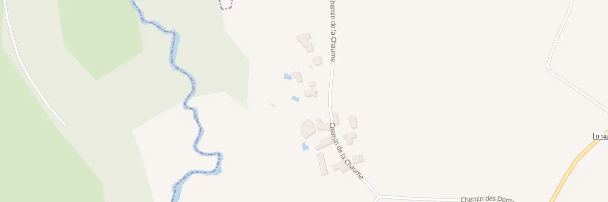 Plan du 19 Che de la Chaume Creuse à La Crèche
