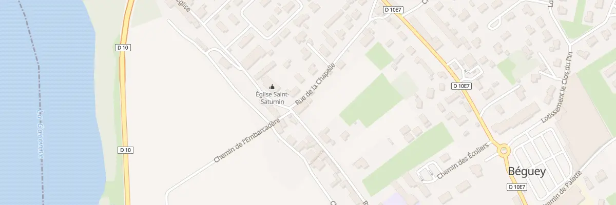 Plan du 11 Rue de la Chapelle à Béguey