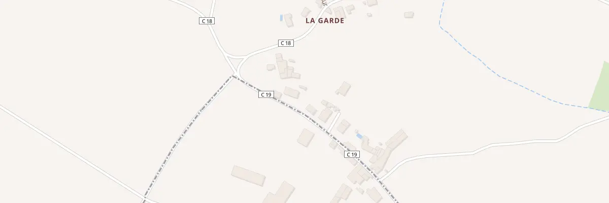 Plan du 4 Chem des Noues La Garde à Secondigné-sur-Belle