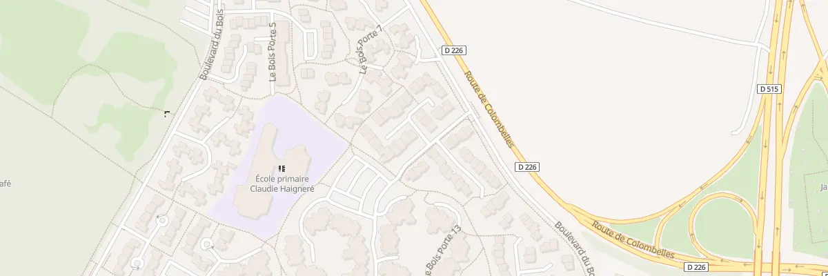 Plan du 824 Vc Quartier du Bois à Hérouville-Saint-Clair