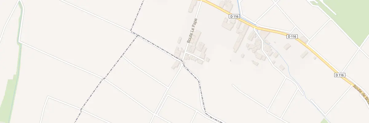 Plan du 14 Le Pape à Preignac
