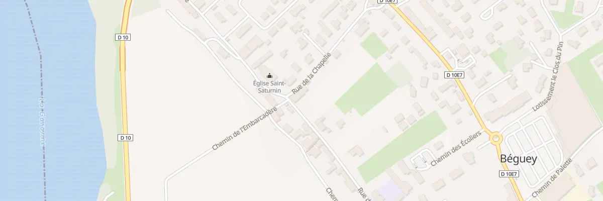 Plan du 15 Rue de la Chapelle à Béguey