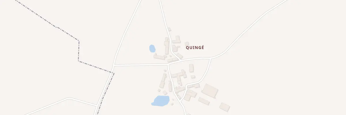 Plan du 3 Quinge à Pierrefitte