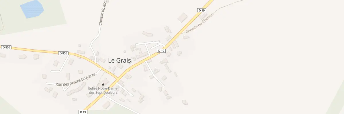 Plan du 6 Le Bourg au Grais