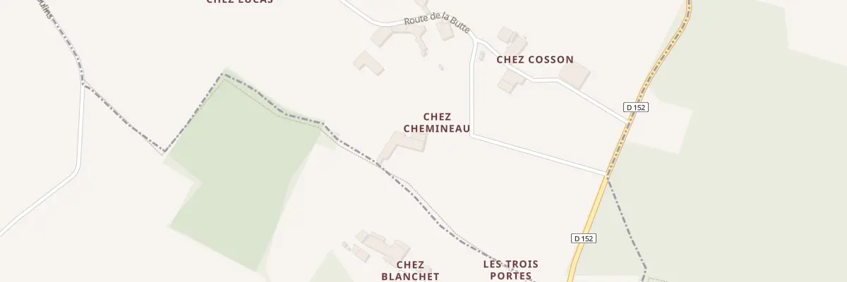 Plan du 5092 Chez Chemineau à Vanzac