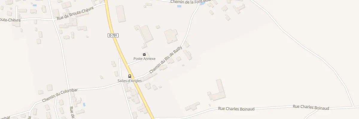 Plan du 8 Chem du Ris de Bailly à Salles-d’Angles