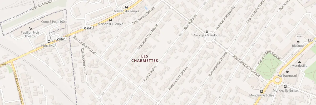 Plan du 42 Rue Voltaire à Mondeville