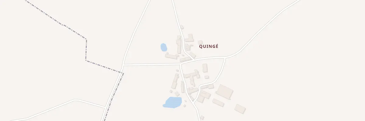 Plan du 1 Quinge à Pierrefitte